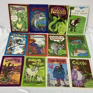 Vintage Serendipity Book Lot Cosgrove Kids Books Creole Snaffles Hucklebug